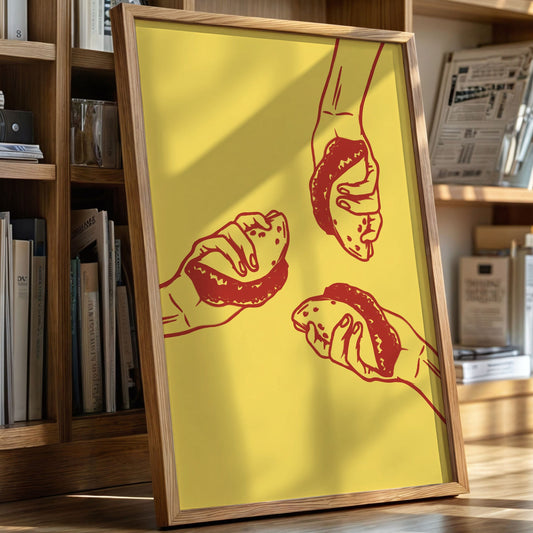 Croissants Dance In Morning Light