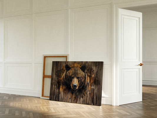 Ancient Forest Holds Bear's Gaze