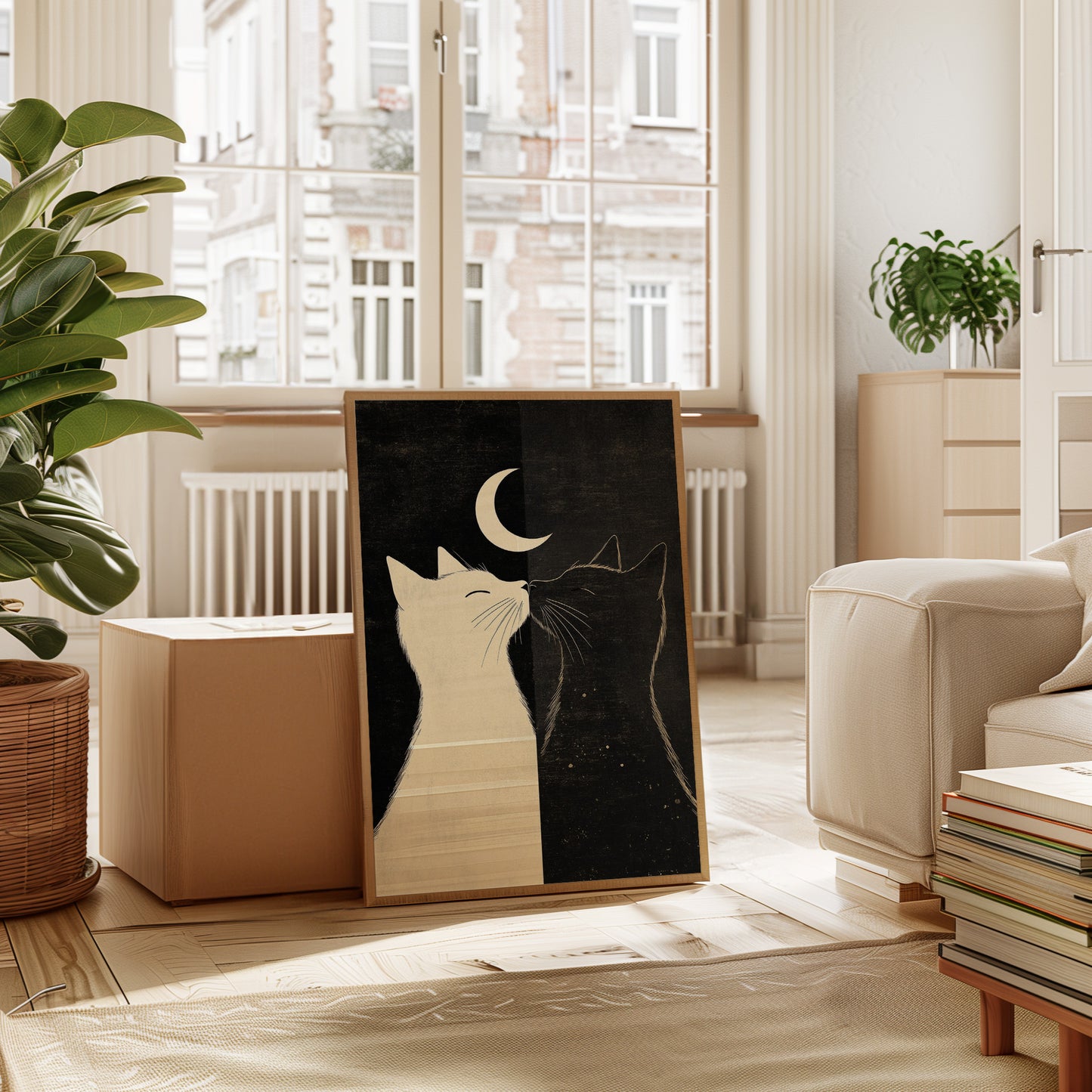 Moonlit Tales Of Two Cats