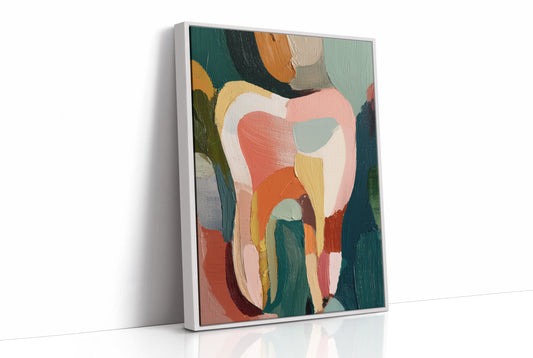 Colors Collide Where Brushstrokes Bend