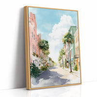 A Sunlit Street of Postcards