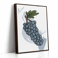 Vineyard Sketches In Steel Blue
