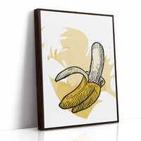 Banana Sketches Its Morning Story