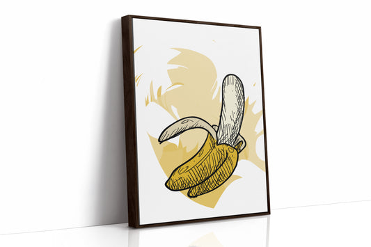 Banana Sketches Its Morning Story