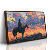Rider on the Rimrock, Sundown