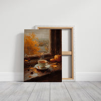 Autumn Sips and Golden Leaves