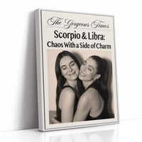 Celestial Harmony: Vintage Magazine Aesthetics