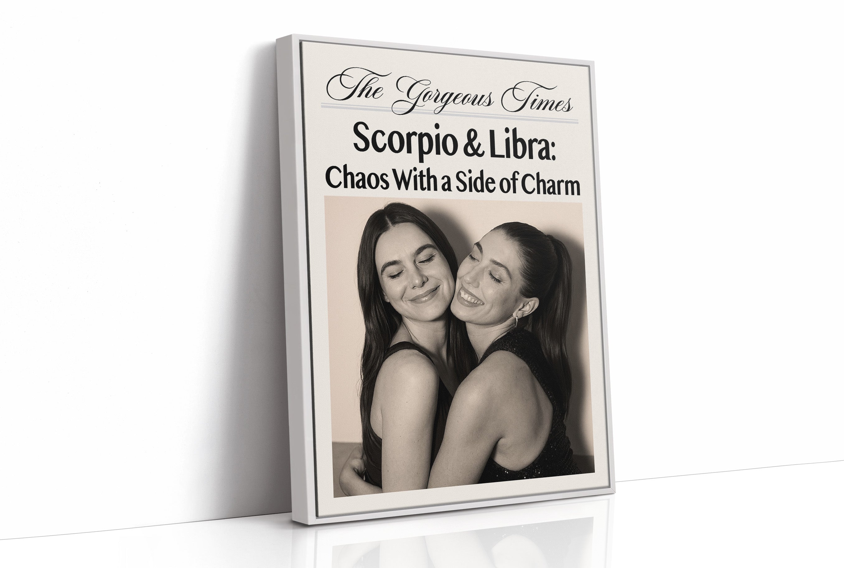 Celestial Harmony: Vintage Magazine Aesthetics