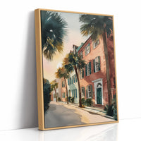 Golden Hour on Terracotta Row
