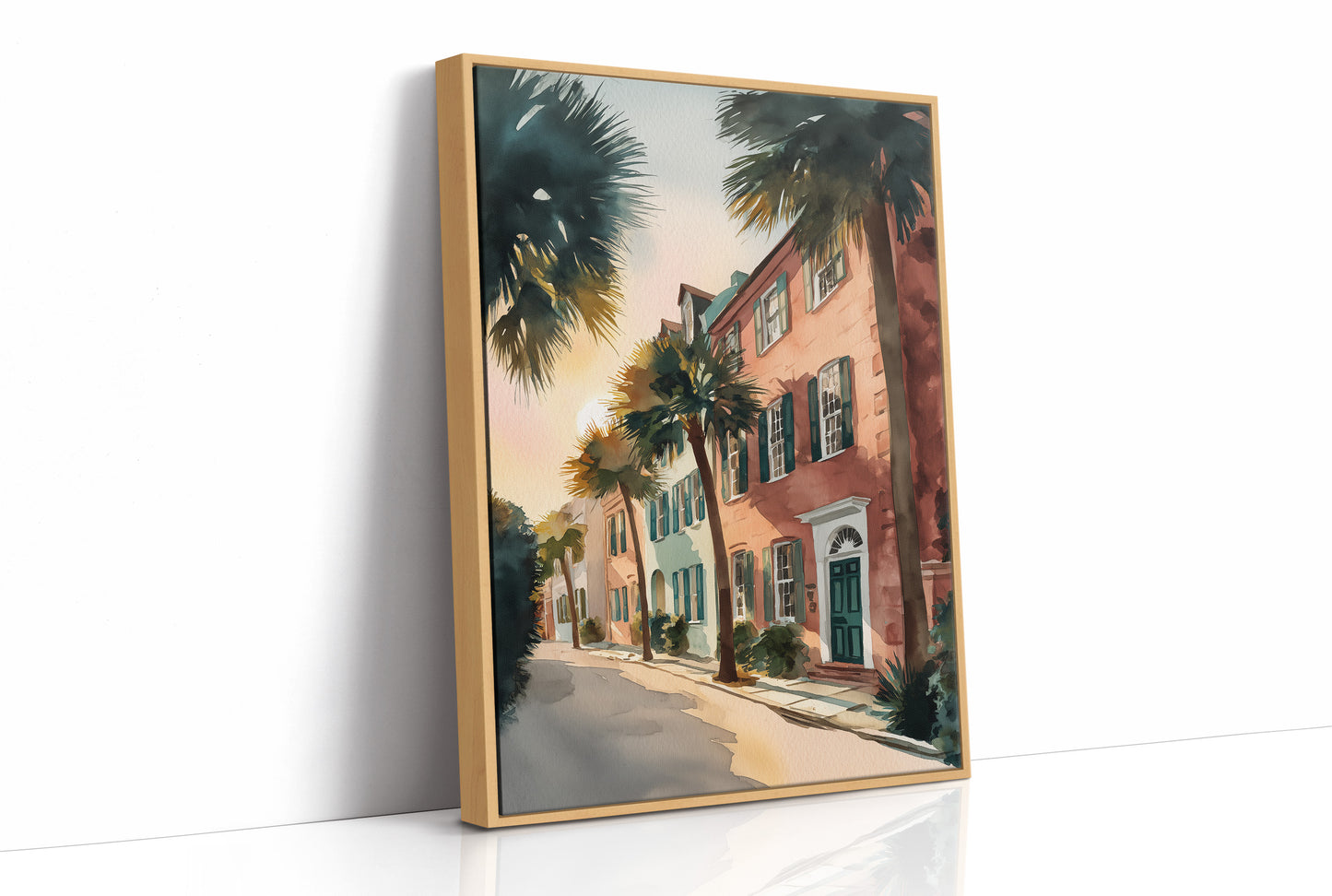 Golden Hour on Terracotta Row