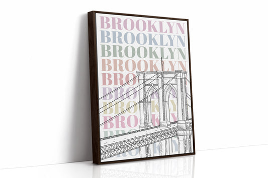 Pastel Stories Cross Brooklyn Bridge