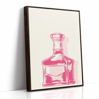 Pink Crystal Holds Midnight Stories