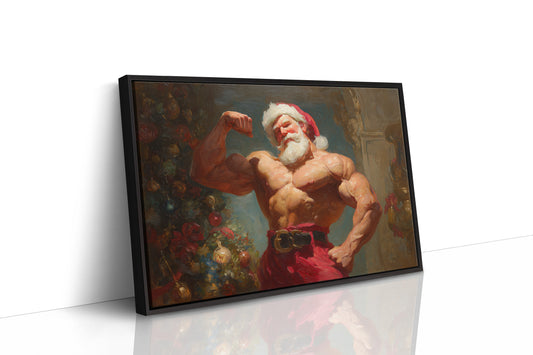 North Pole Gym Builds Holiday Muscle