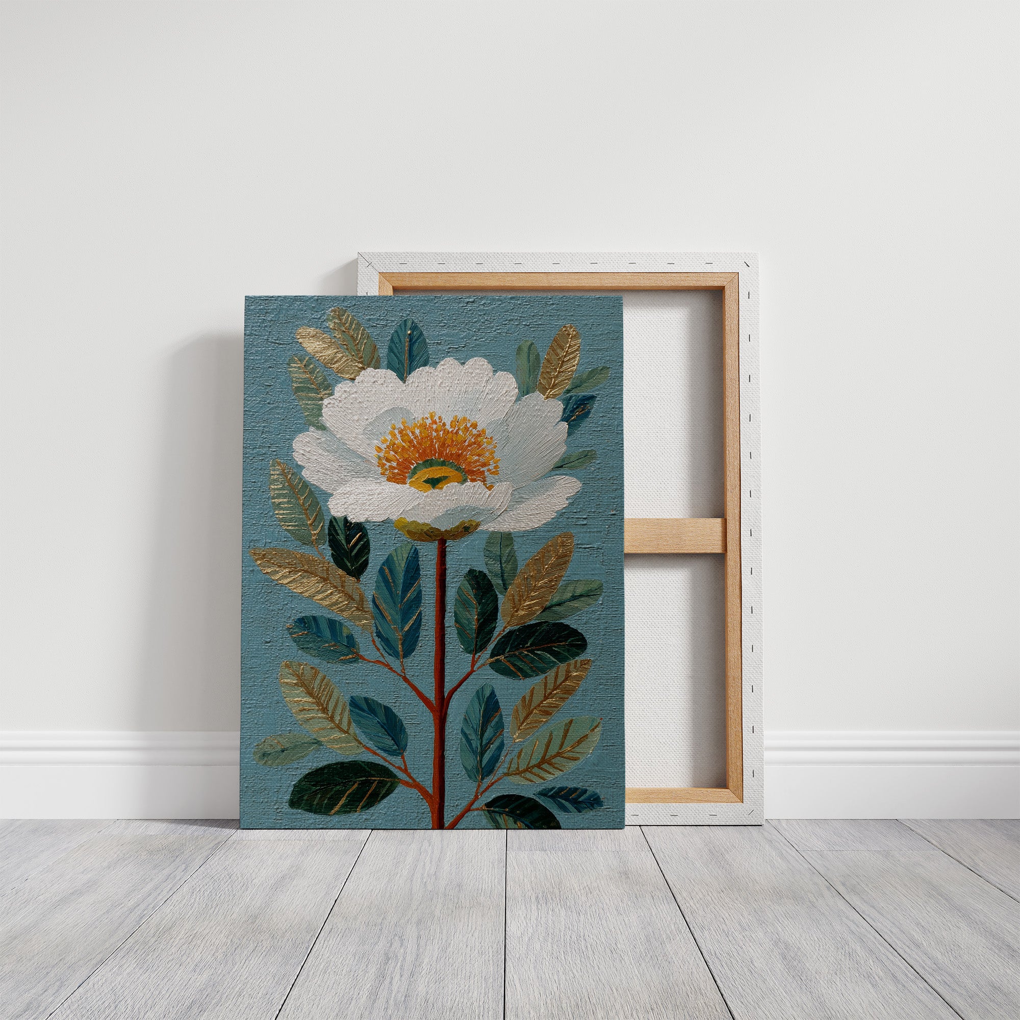 One White Flower, Perfectly Placed