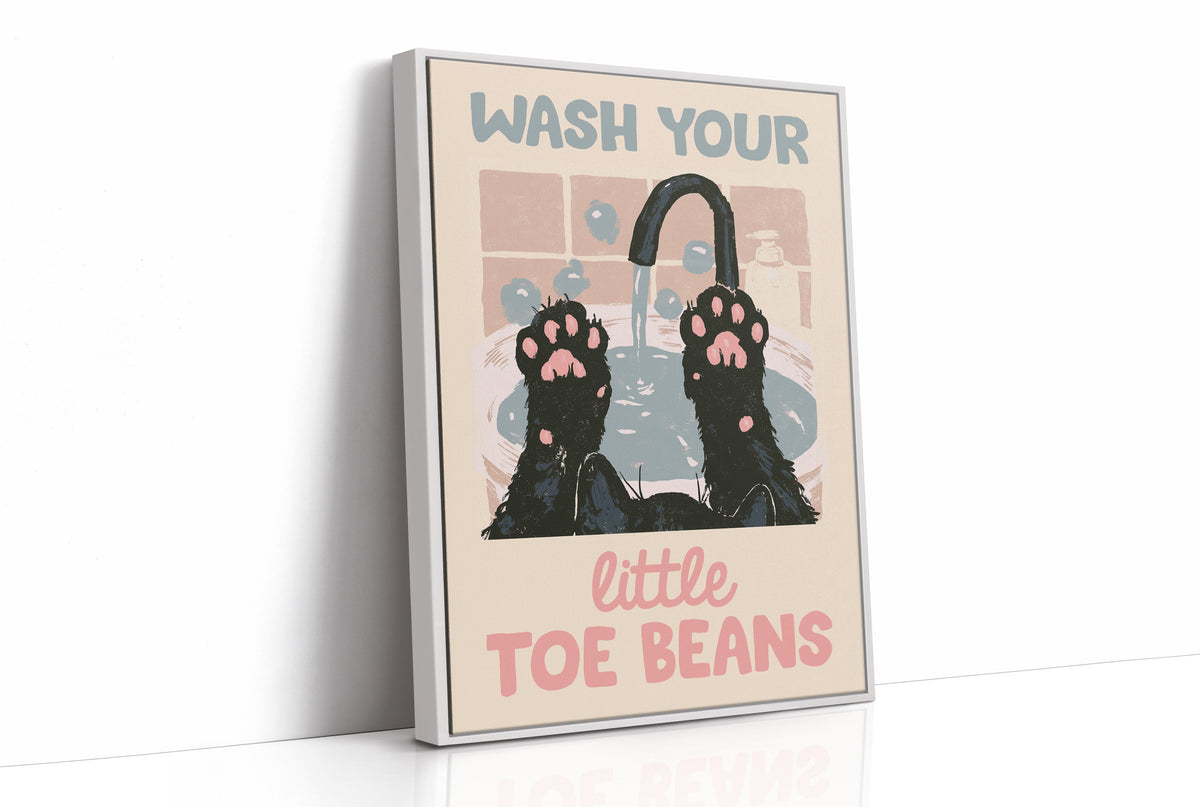 Hygiene Reminder, Paws Up Edition