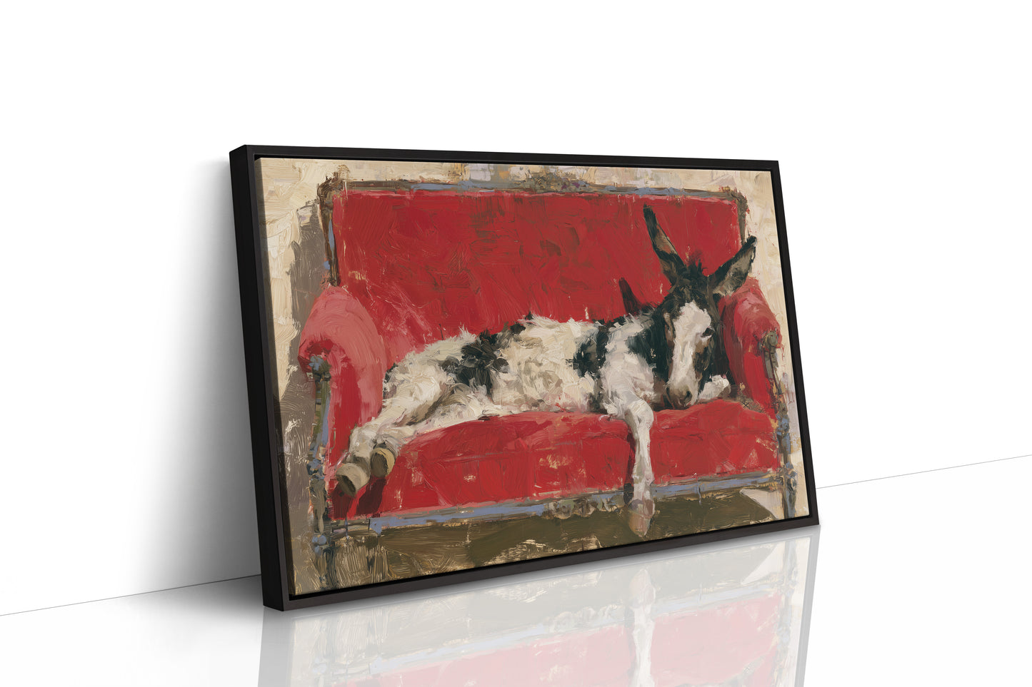Donkey Takes the Couch