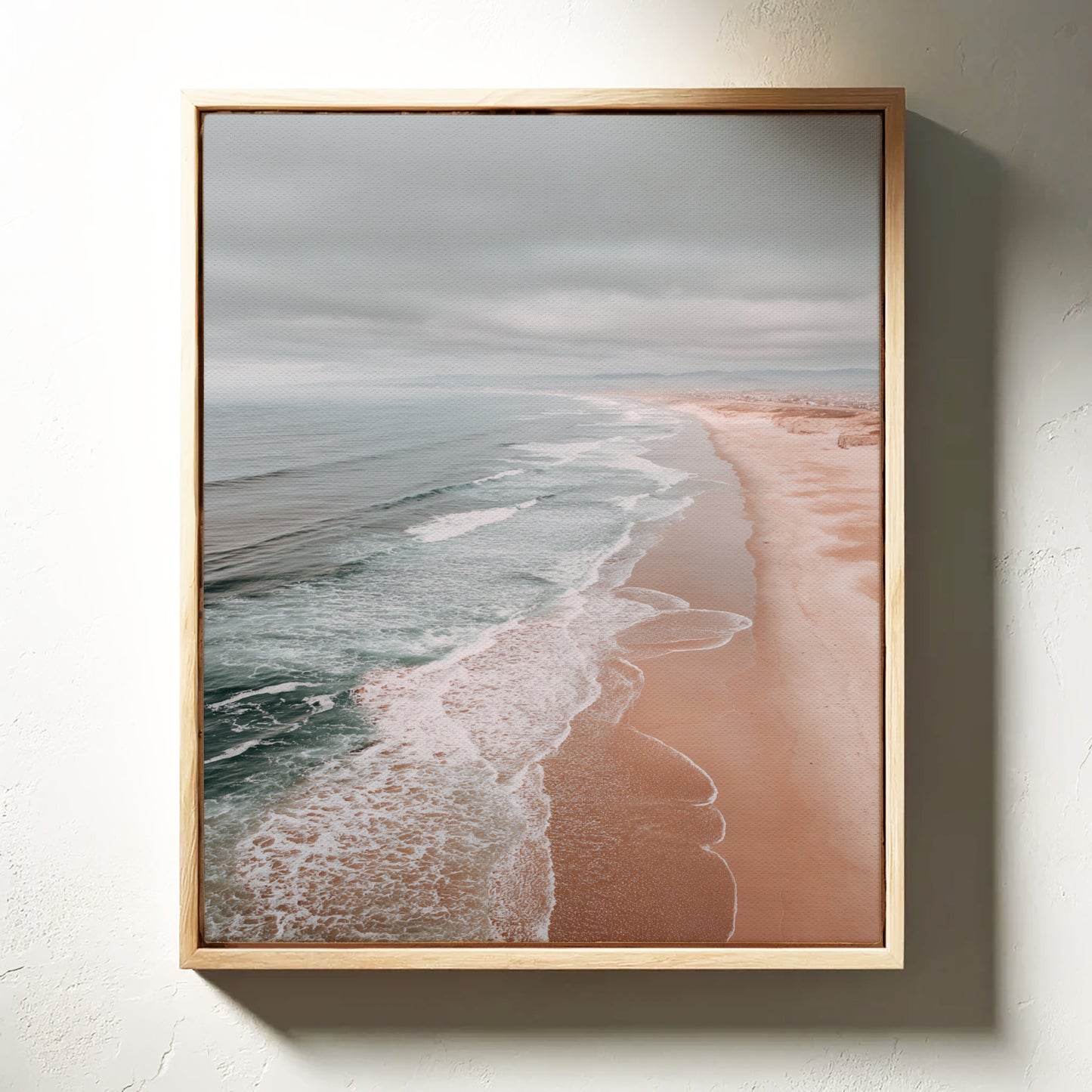 Where Waves Kiss the Shoreline
