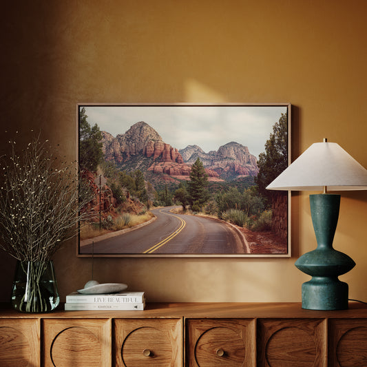 Winding Roads Lead To Crimson Peaks