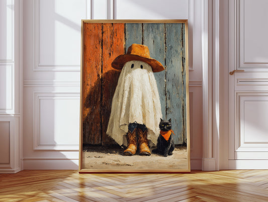 A Ghostly Encounter at Dusk