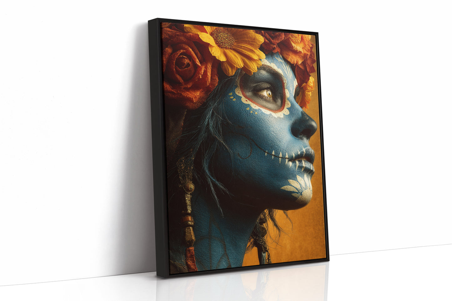 Embers Beneath Painted Skin