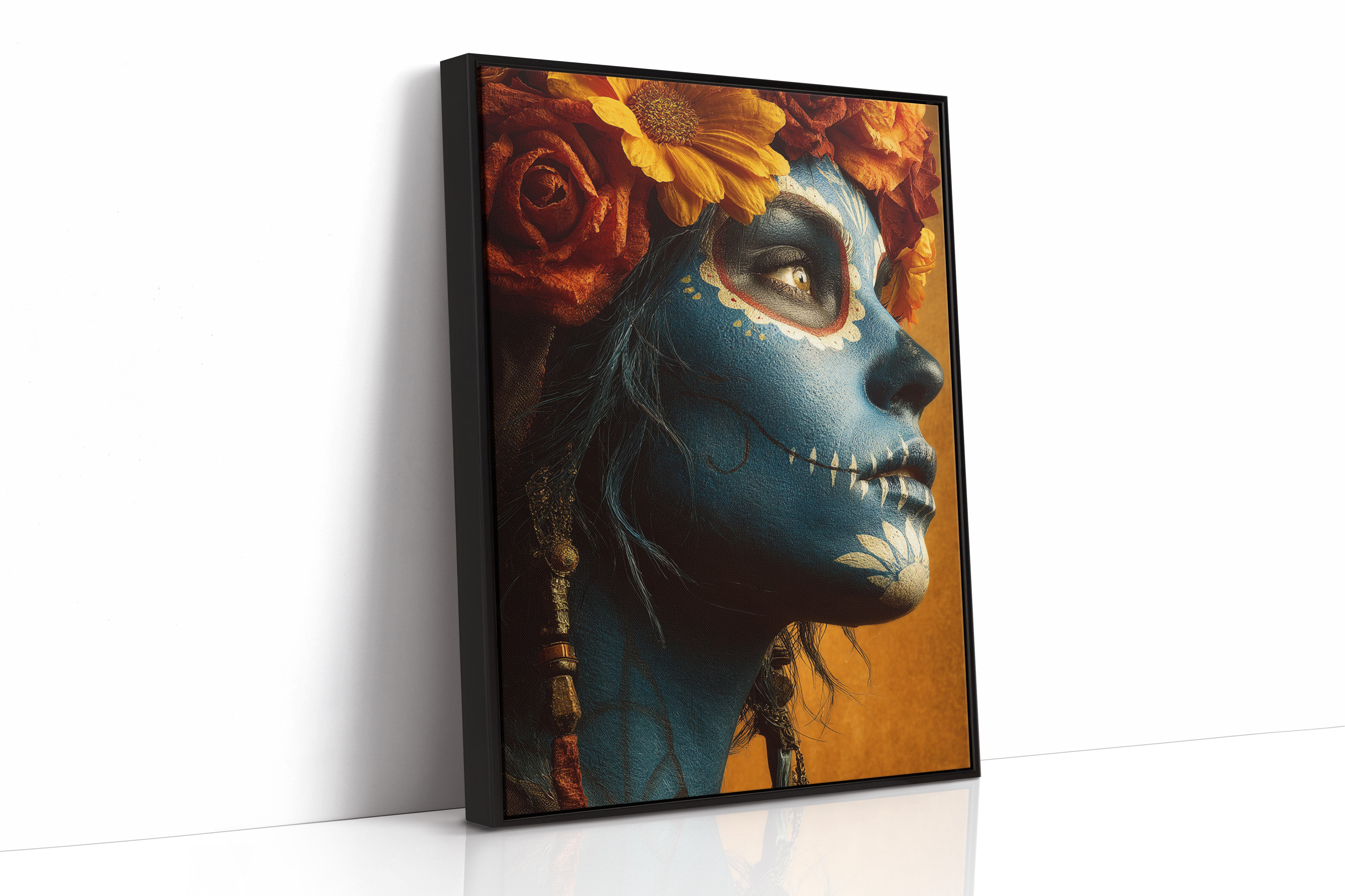 Embers Beneath Painted Skin