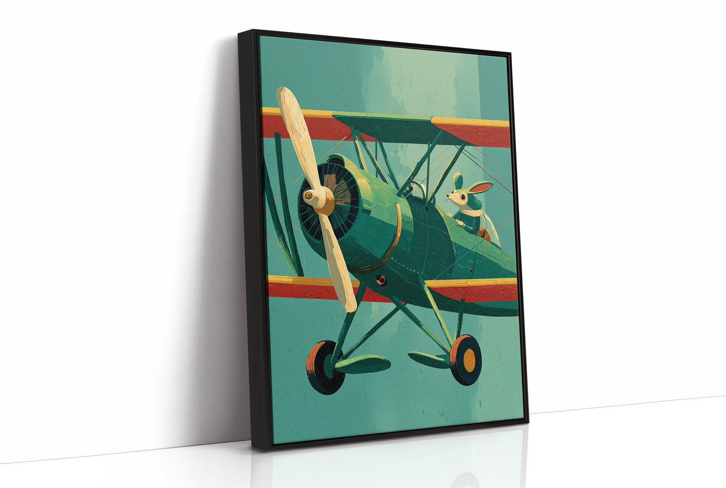 The Rabbit's Biplane
