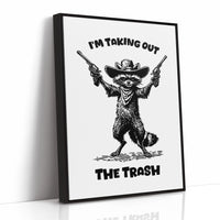 Im Taking Out the Trash Raccoon