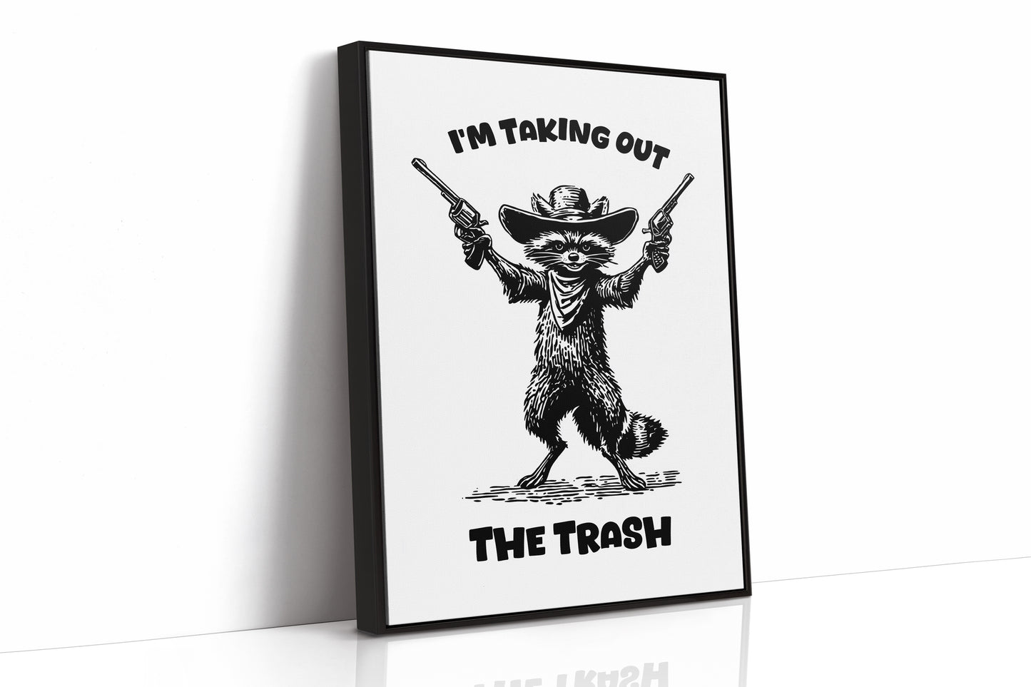 Im Taking Out the Trash Raccoon