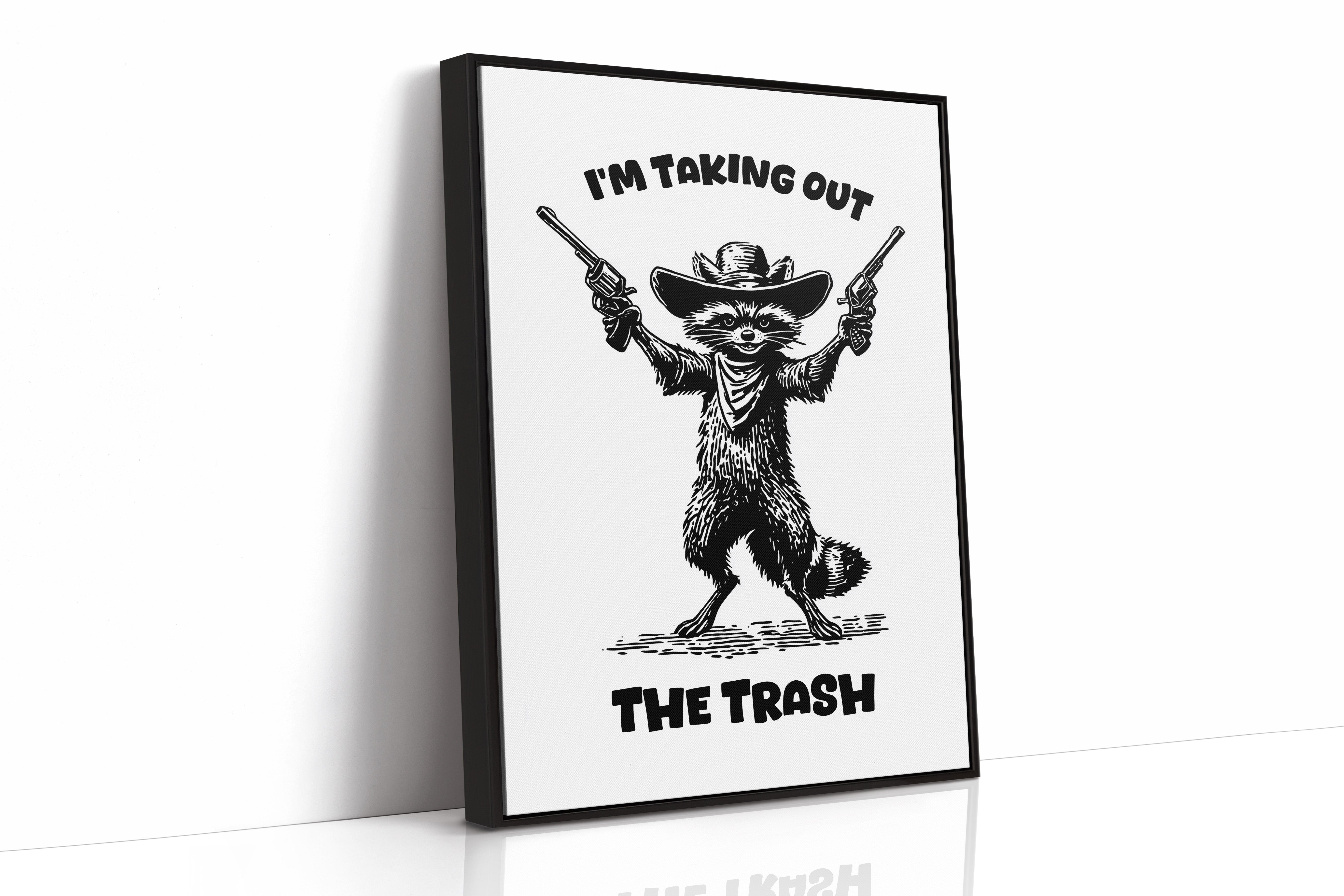 Im Taking Out the Trash Raccoon