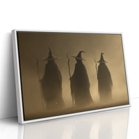 Three Mages Cross Misty Threshold