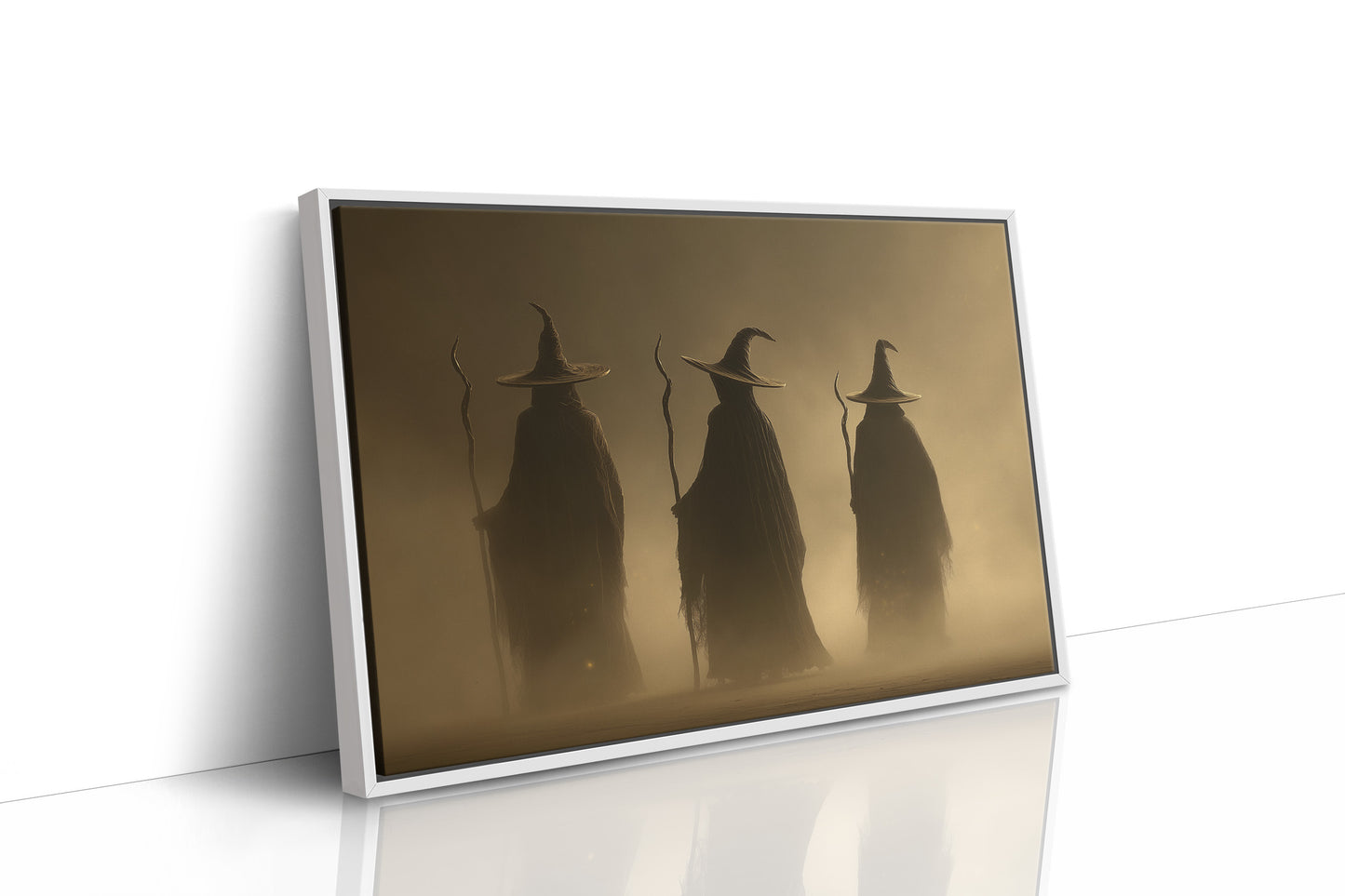 Three Mages Cross Misty Threshold