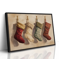 Stockings Frame December's Gentle Light