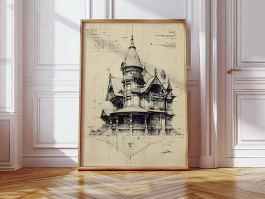 Blueprints of Forgotten Elegance