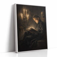 Ancient Tomes By Candlelight Glow