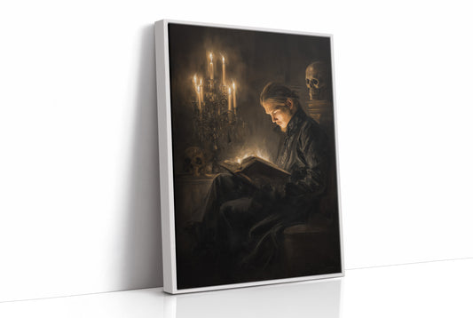 Ancient Tomes By Candlelight Glow