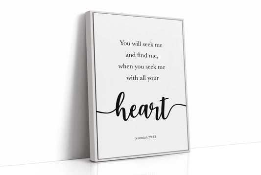 Sacred Promise in Black and White