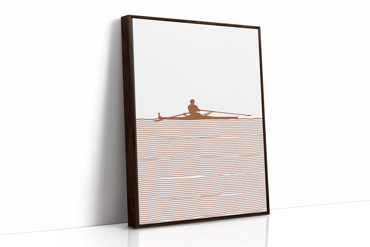 Early Morning Rows Through Serenity