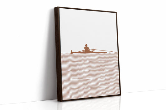 Early Morning Rows Through Serenity