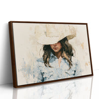 Shadowed Brim, Denim Blue