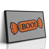Boo Wrapped Candy Illustration