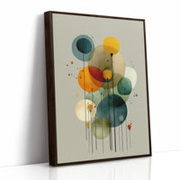 Floating Circles Dance In Light