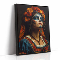 Elegance in Sugar Skull Makeup