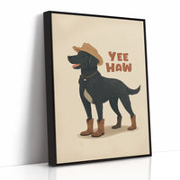 Yee Haw Cowboy Dog
