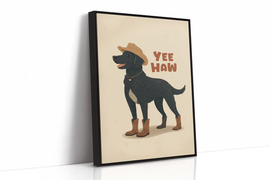 Yee Haw Cowboy Dog