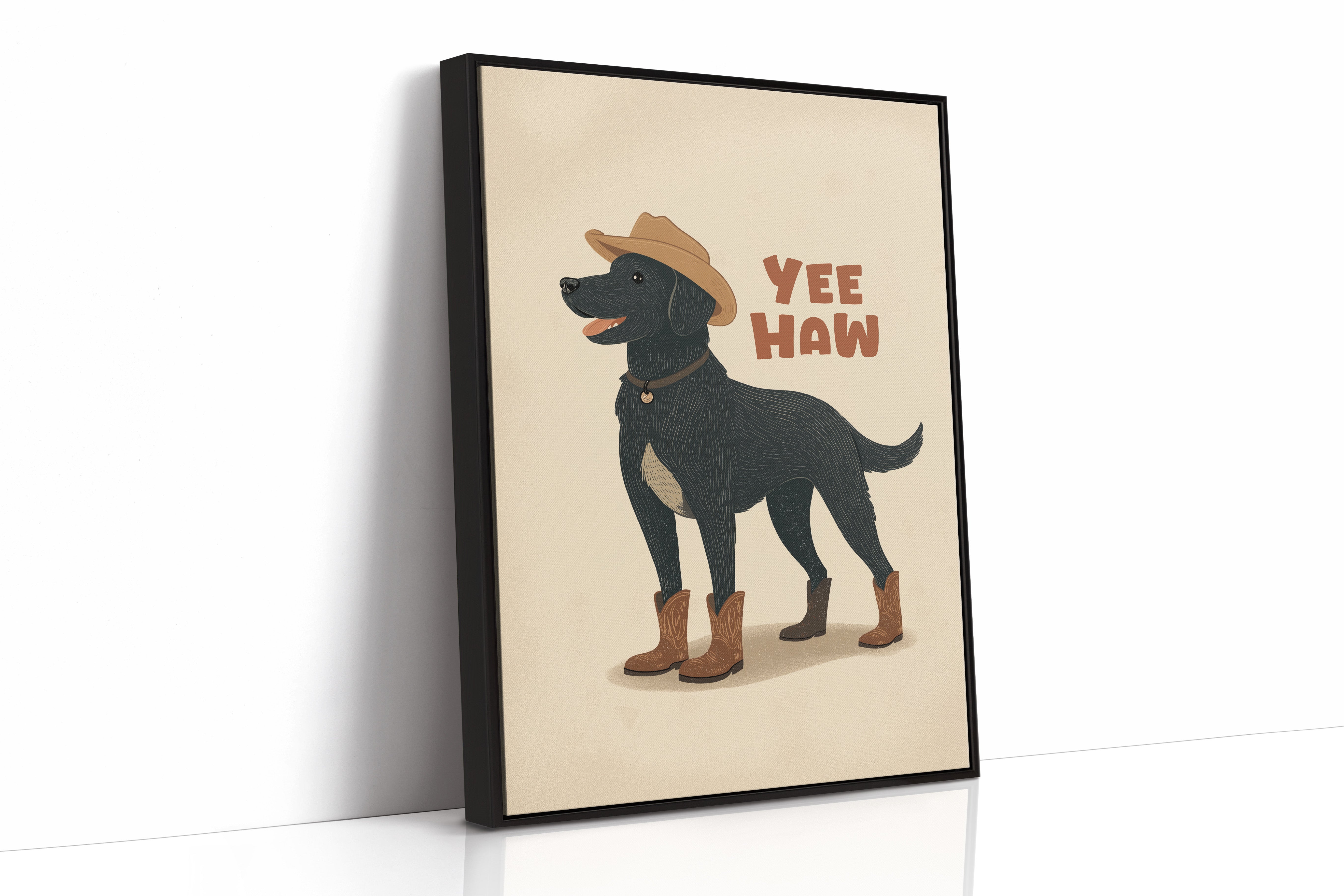 Yee Haw Cowboy Dog