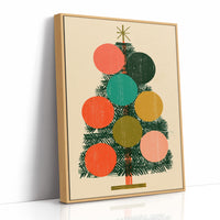 Block Print Tree, Star on Top
