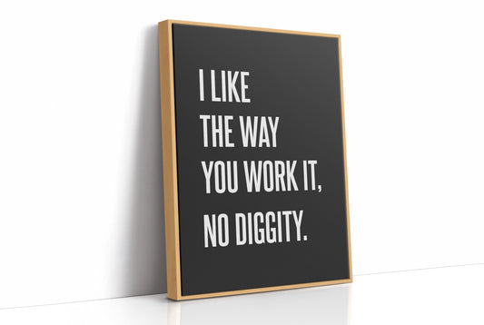 I Like The Way You Work It No Diggity