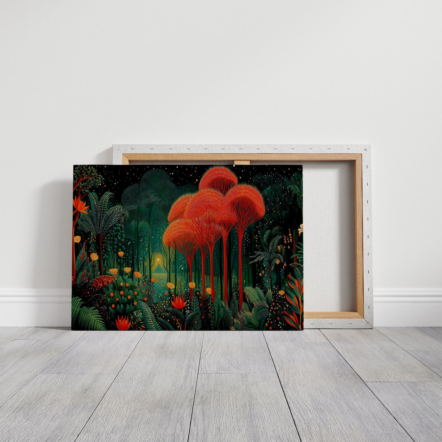 Coral Trees Dance In Midnight Gardens