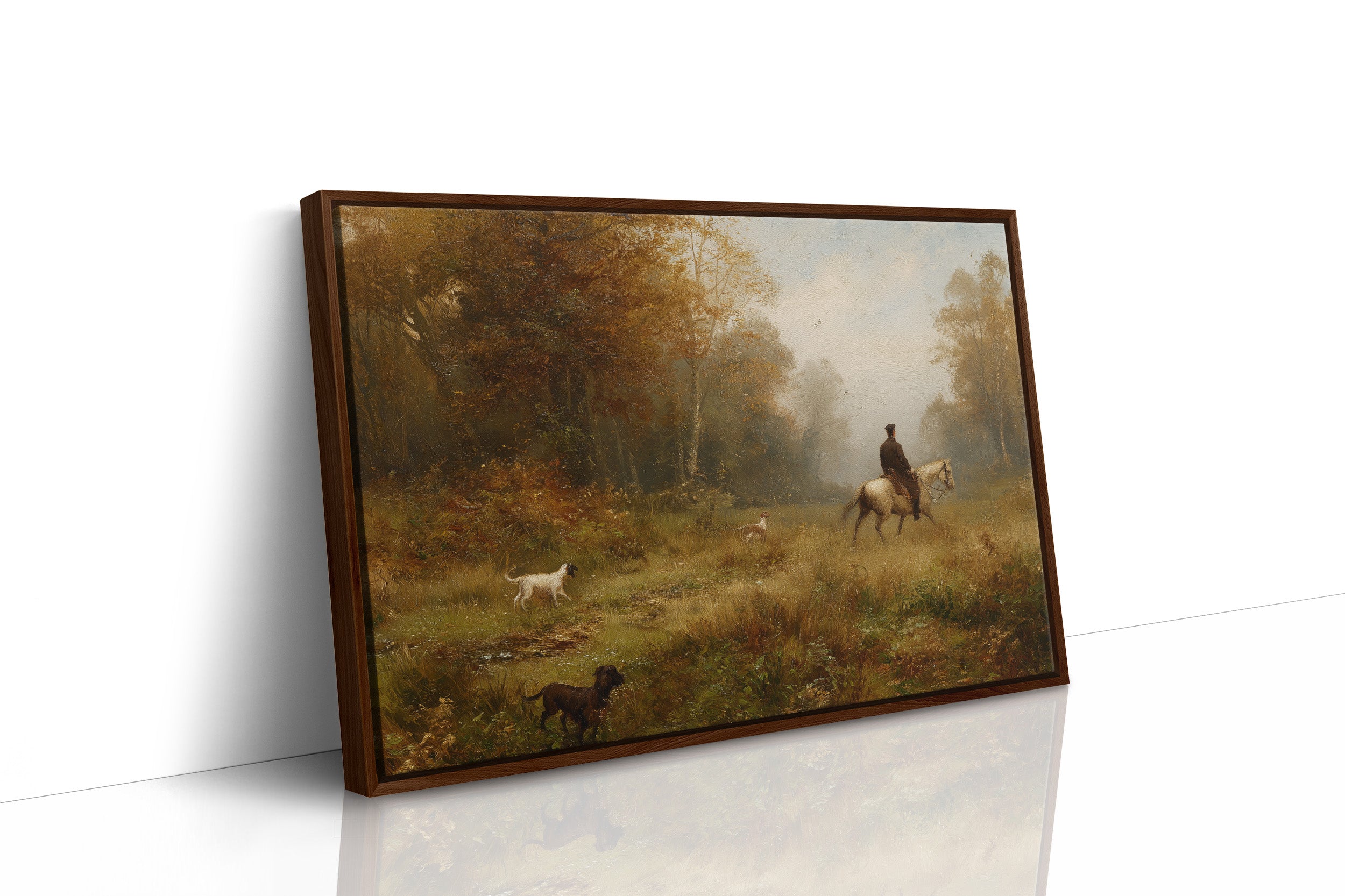 The Huntsman Follows Autumn's Trail