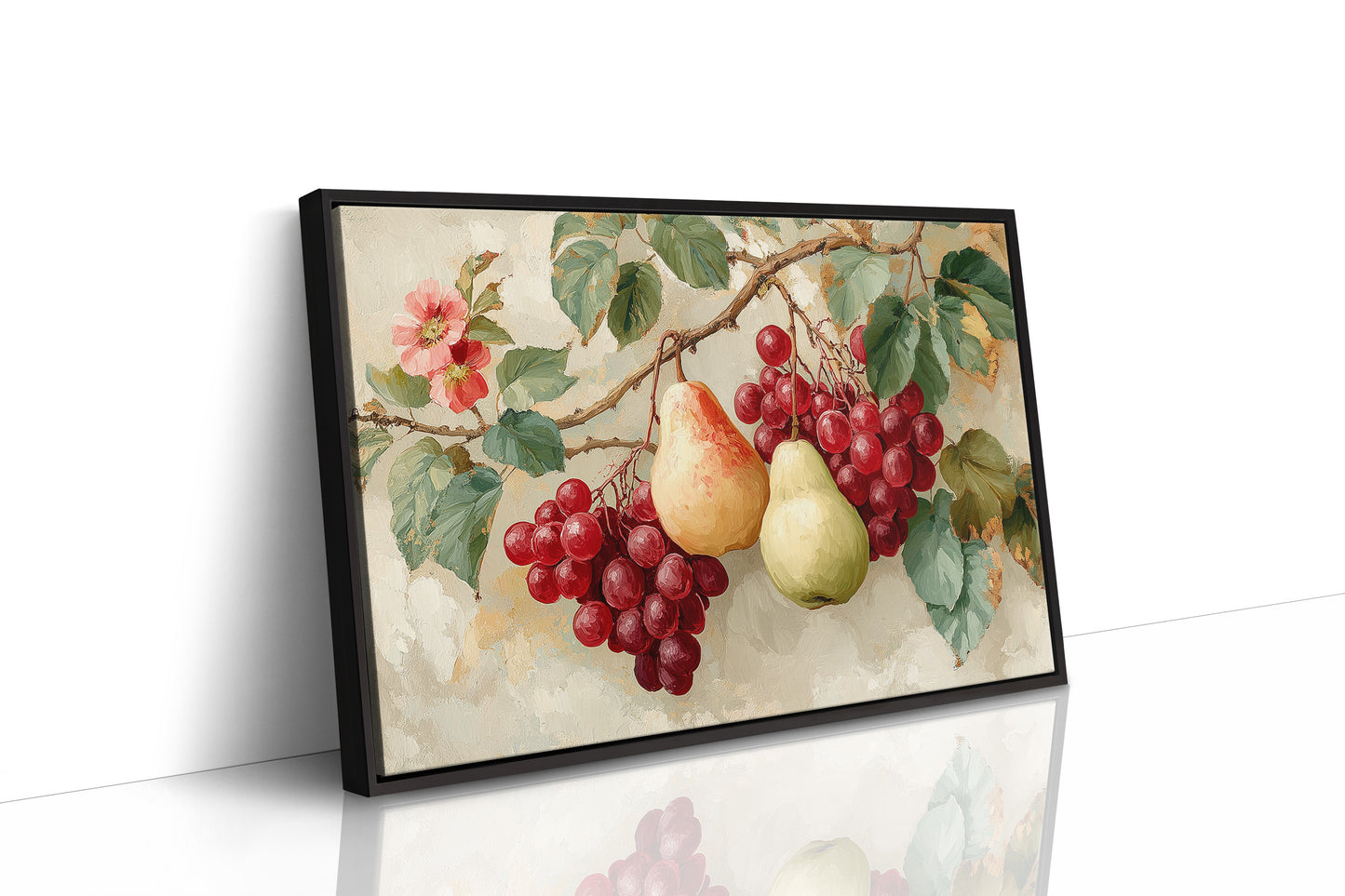 Pears and Grapes on Old Vine